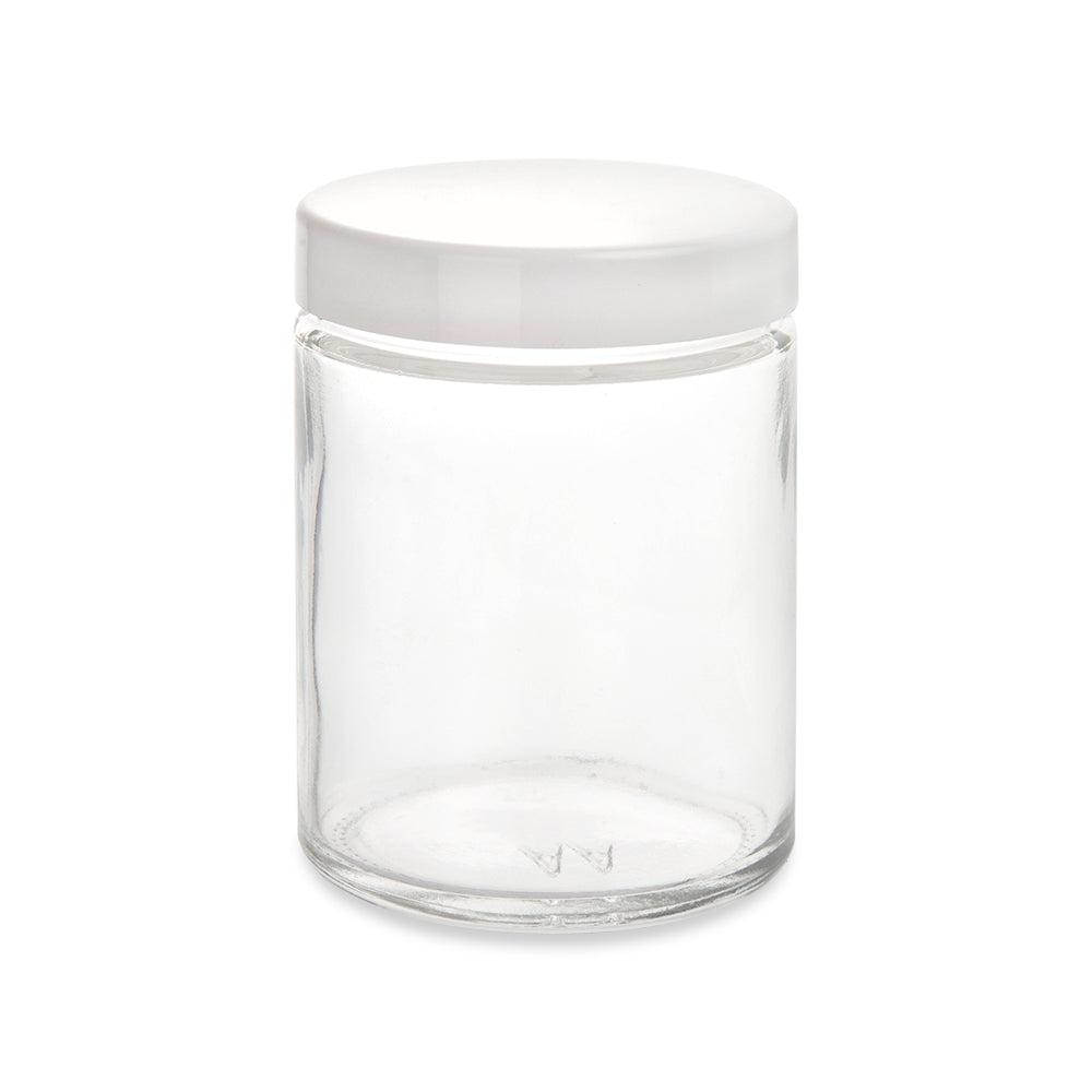 Loud Lock - Glass Jar w/ Lid - 4oz - 100ct - Discreet Smoker