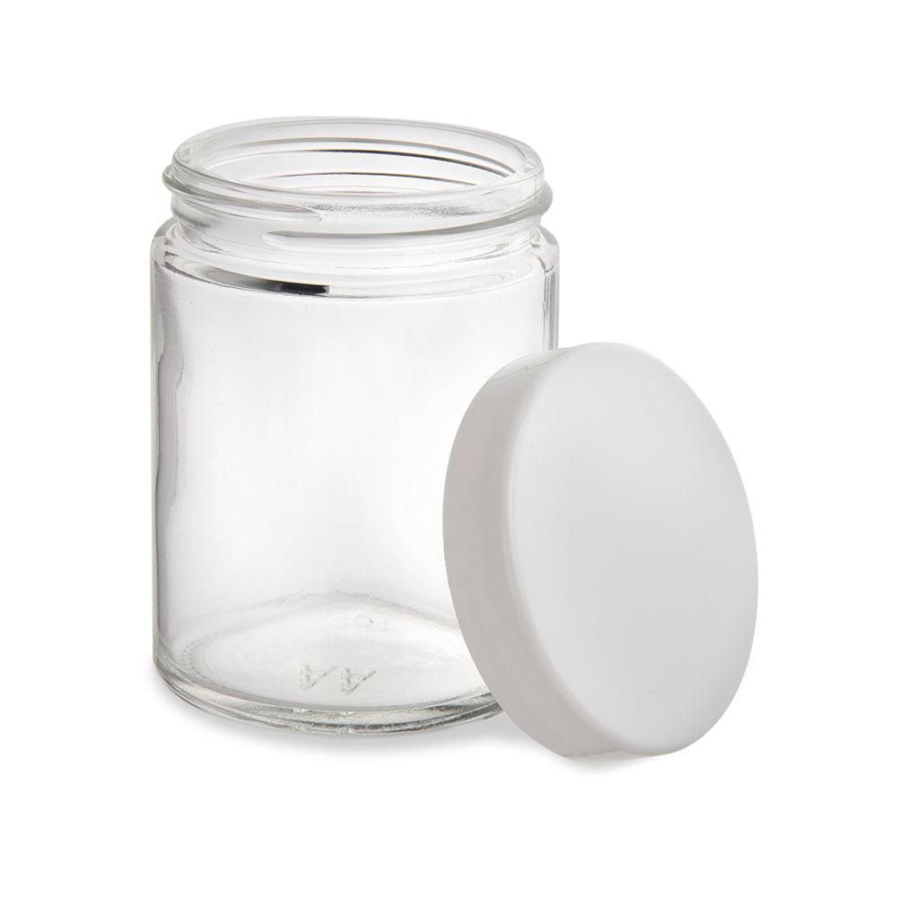 Loud Lock - Glass Jar w/ Lid - 4oz - 100ct - Discreet Smoker