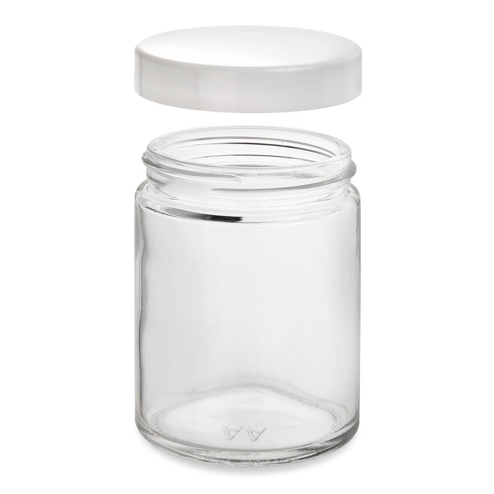 Loud Lock - Glass Jar w/ Lid - 4oz - 100ct - Discreet Smoker