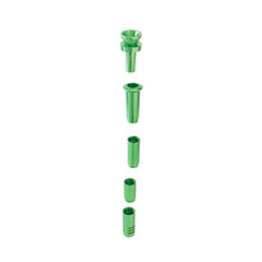 ALUMINUM DOWNSTEM & BOWL - Discreet Smoker