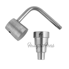 TITANIUM 6 IN 1 LONG NECK BANGER DAB NAIL - Discreet Smoker