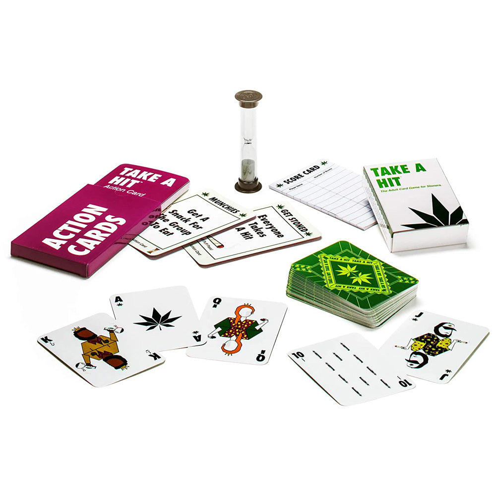 Take a Hit Card Game - Discreet Smoker