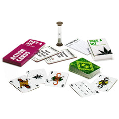 Take a Hit Card Game - Discreet Smoker
