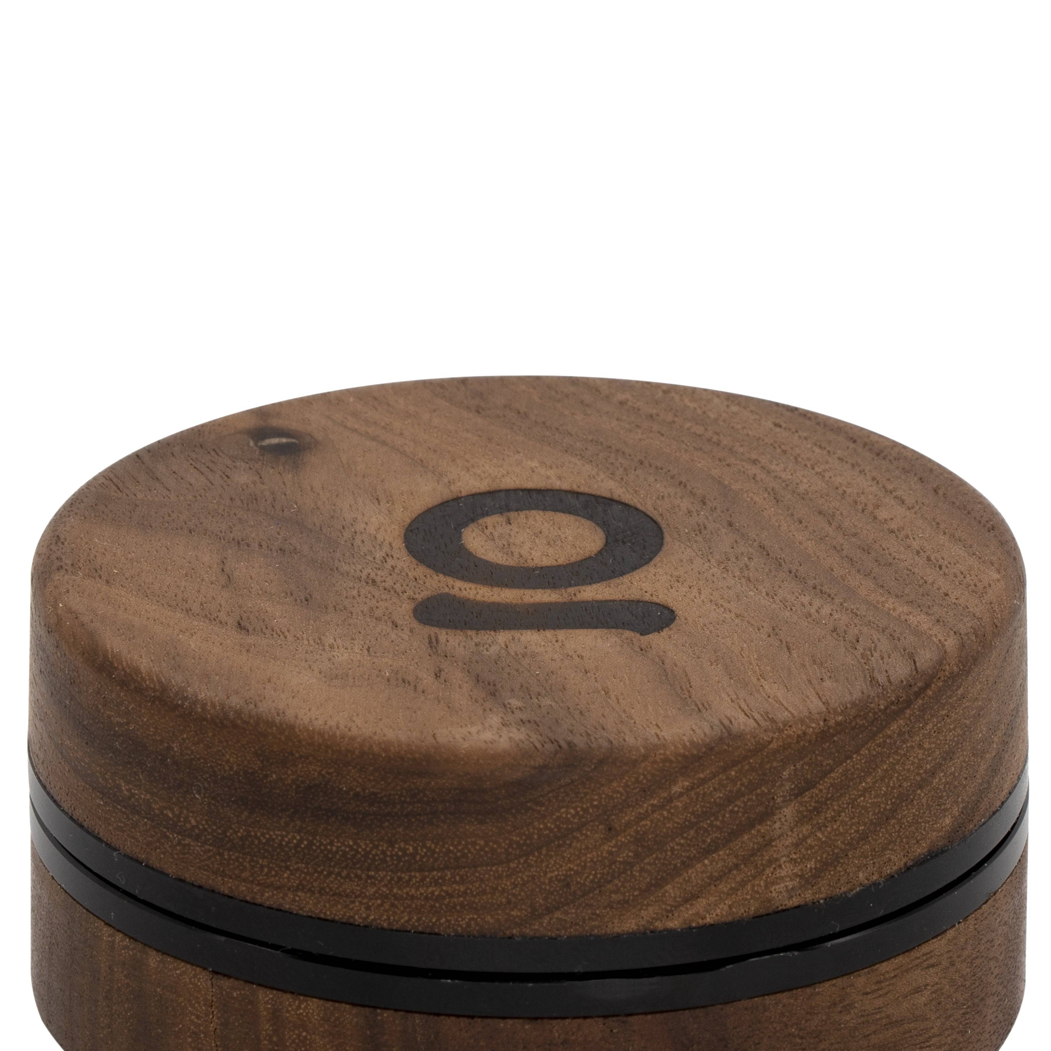 ONGROK 3 Inch, 2-Piece Walnut Grinder - Discreet Smoker