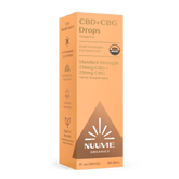 Organic CBG+CBD Tangerine Drops 250mg+250mg - Discreet Smoker
