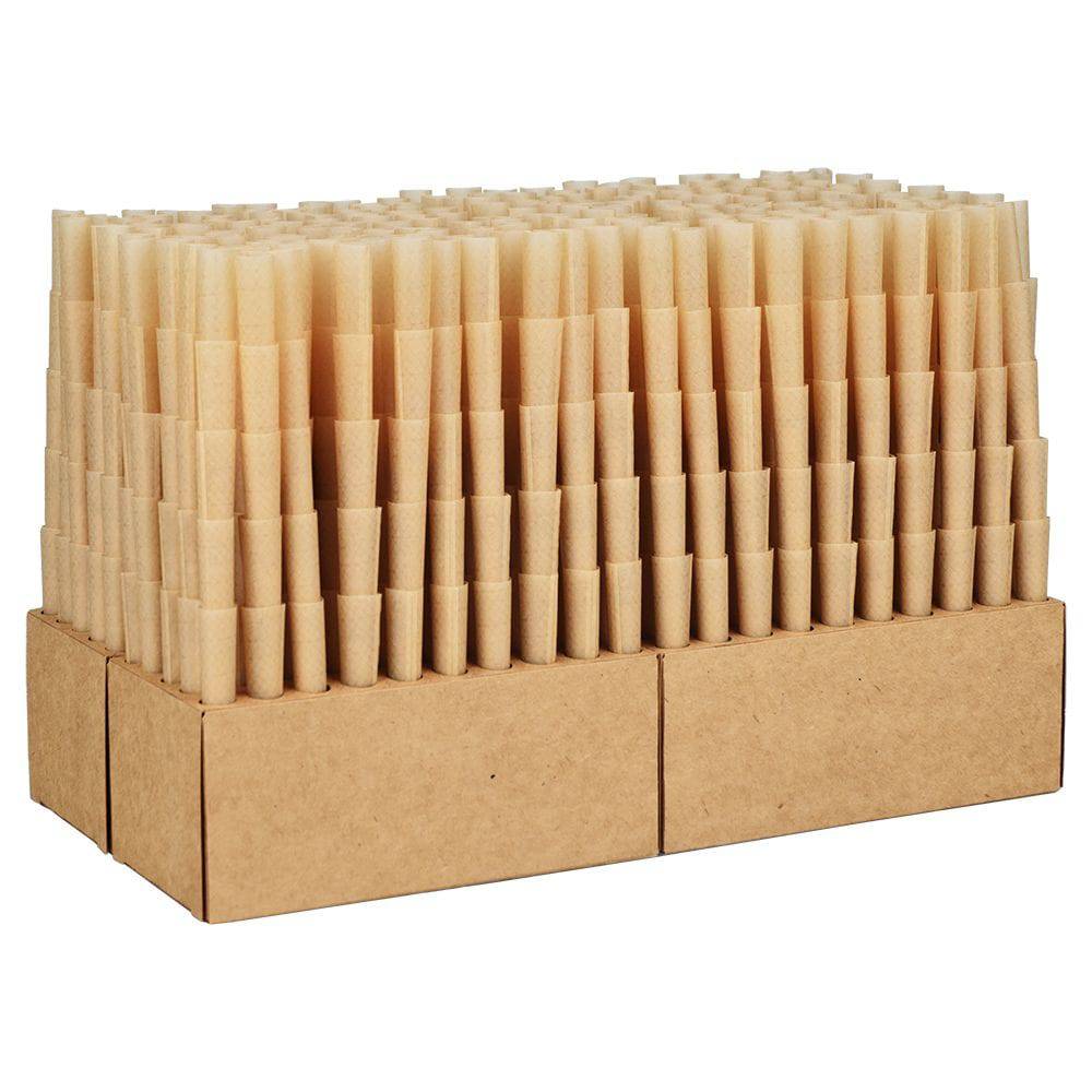 RAW Unbranded Classic Cones | 1 1/4 | 1000ct Bulk Box - Discreet Smoker