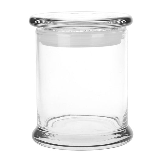 Pop-Top Jar - 4" x 3.5"/ Large - Discreet Smoker