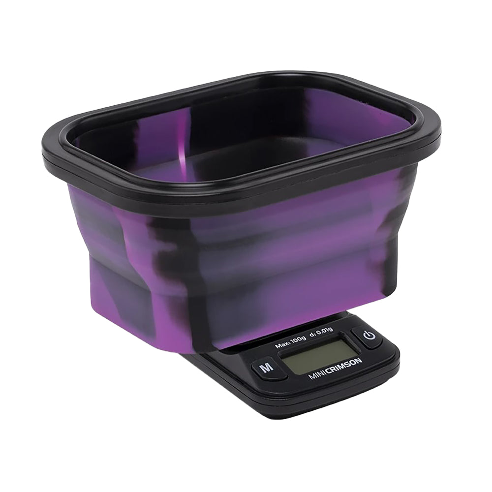 Truweigh Mini Crimson Collapsible Bowl Scale - Discreet Smoker