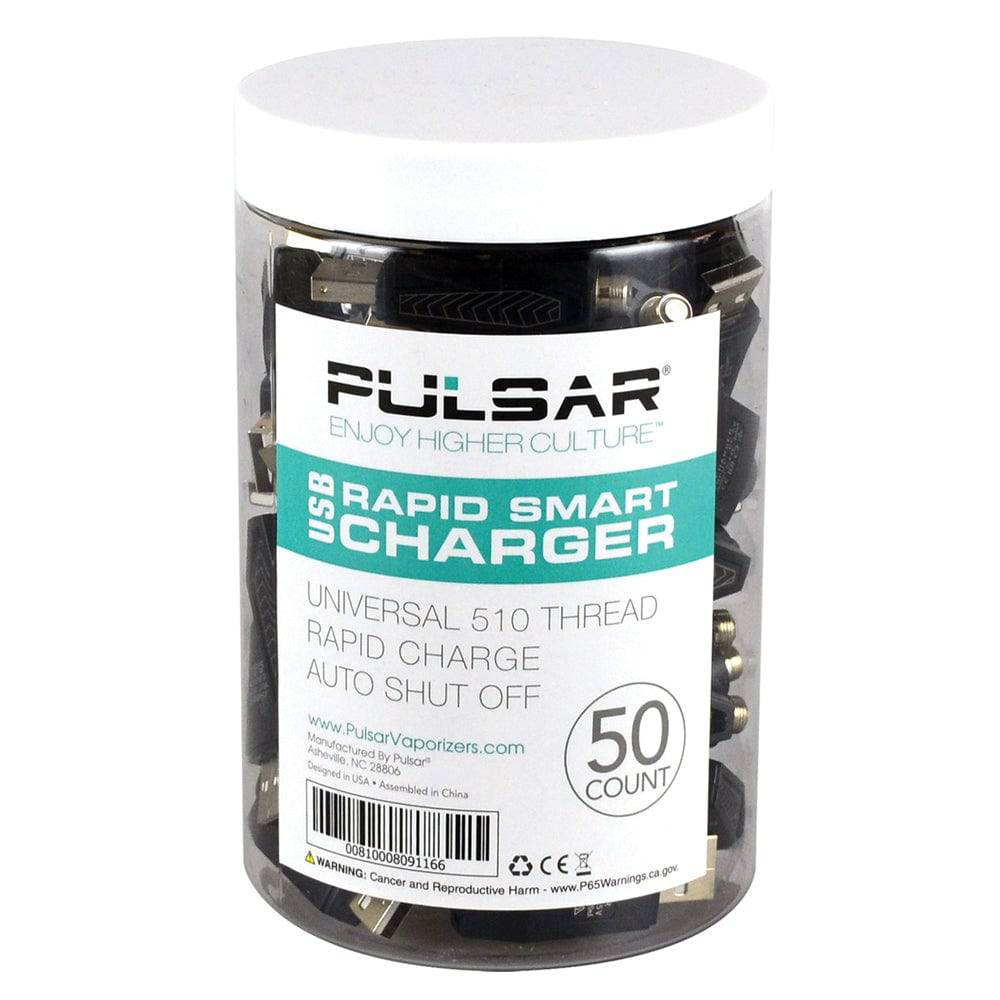 Pulsar USB 510 Thread Smart Charger 50 pcs - Discreet Smoker