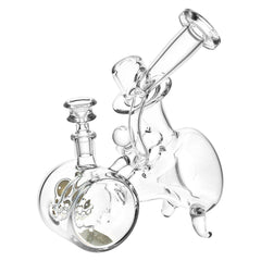 Lookah Glass Loud Speaker Recycler Water Pipe - 8.5" / 14mm F - Discreet Smoker