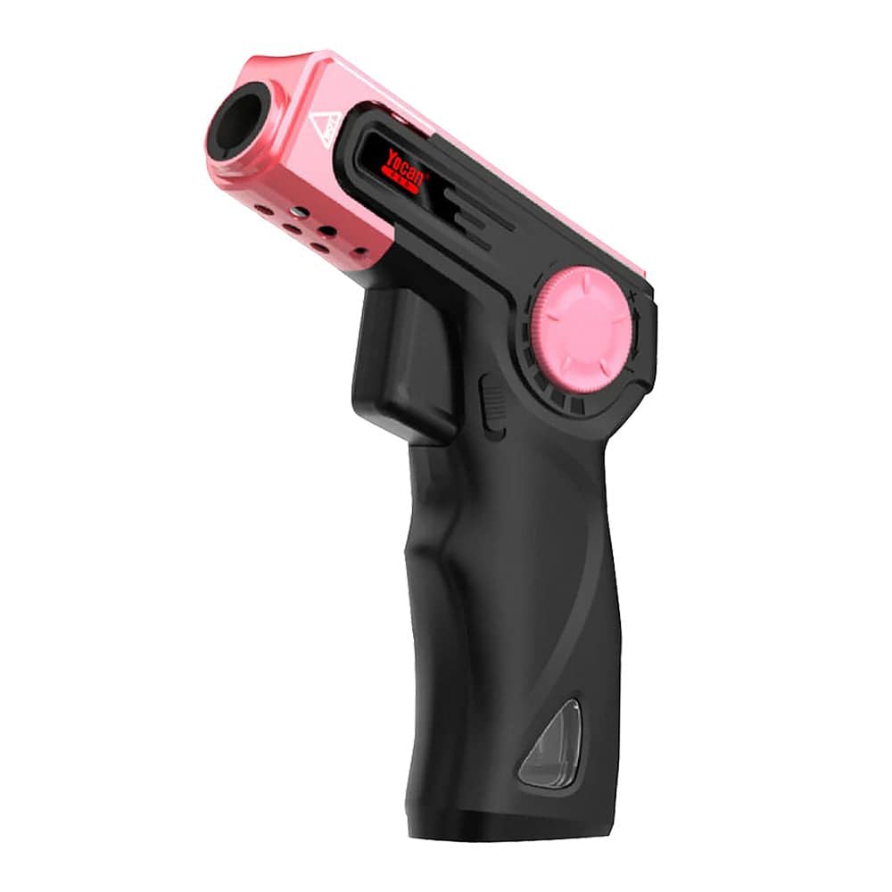Yocan Red Rush Single Jet Torch Lighter | 6.2" - Discreet Smoker