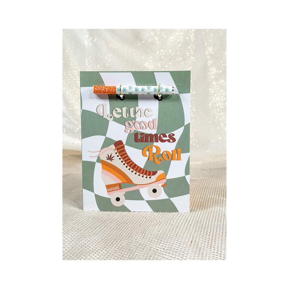 Let the Good Times Roll One Hitter Kard - Discreet Smoker