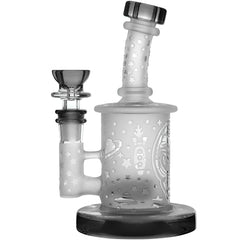 Calibear Sandblasted Flower Of Life Mini Can Bong - Discreet Smoker