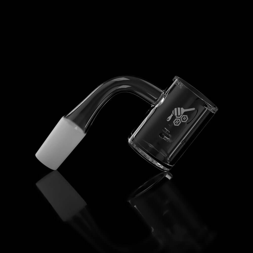 WHIRLWIND QUARTZ BANGER - 90° DEGREE | YL - Discreet Smoker