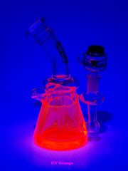 Krave Glass Freeze Recycler Bong - Discreet Smoker