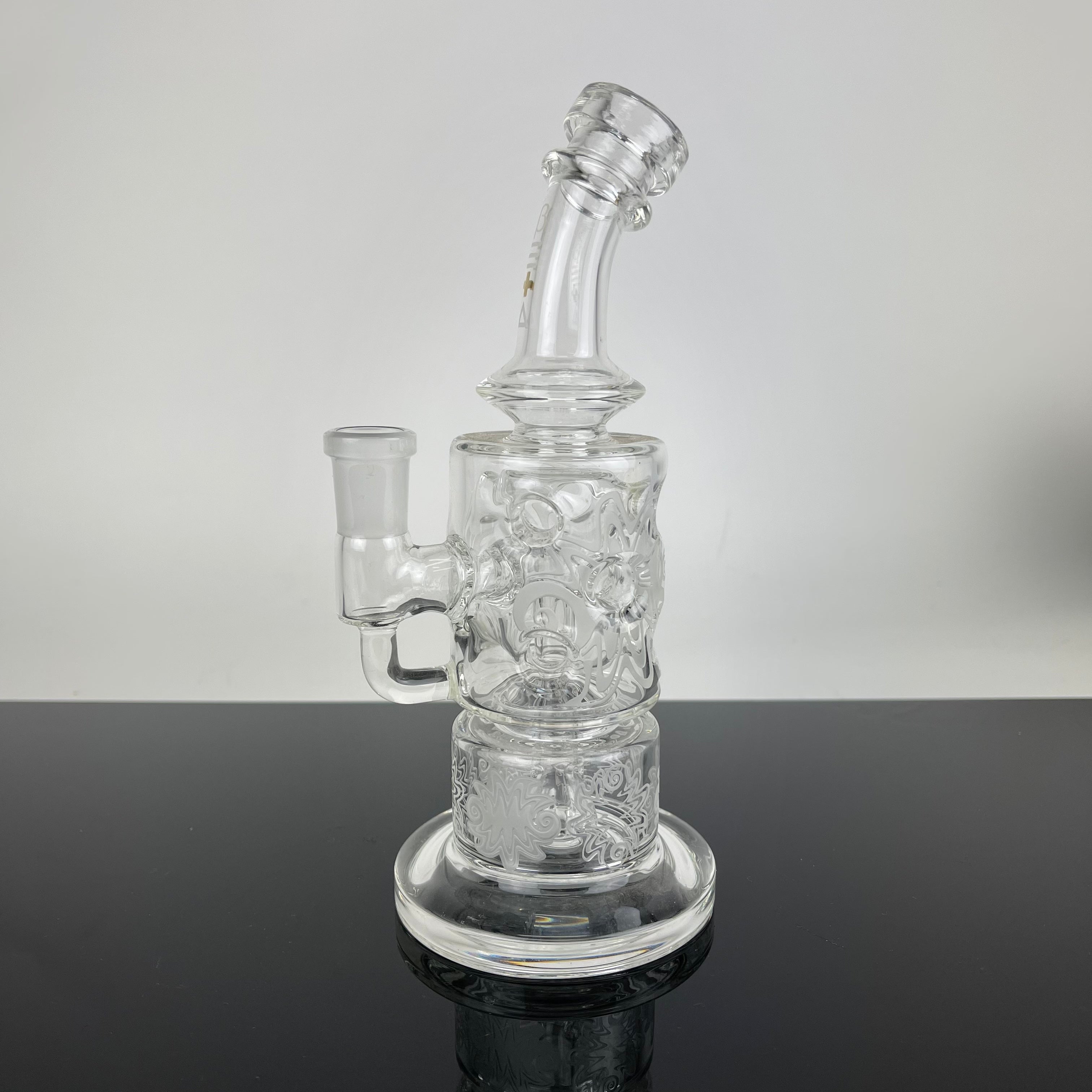 Beta Glass Labs Petra Custom Sandblasted #2 14mm Custom 1 of 1 - Discreet Smoker