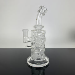 Beta Glass Labs Petra Custom Sandblasted #2 14mm Custom 1 of 1 - Discreet Smoker