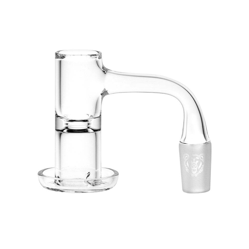 Bear Quartz Bear Slurper Banger | 10mm M - Discreet Smoker