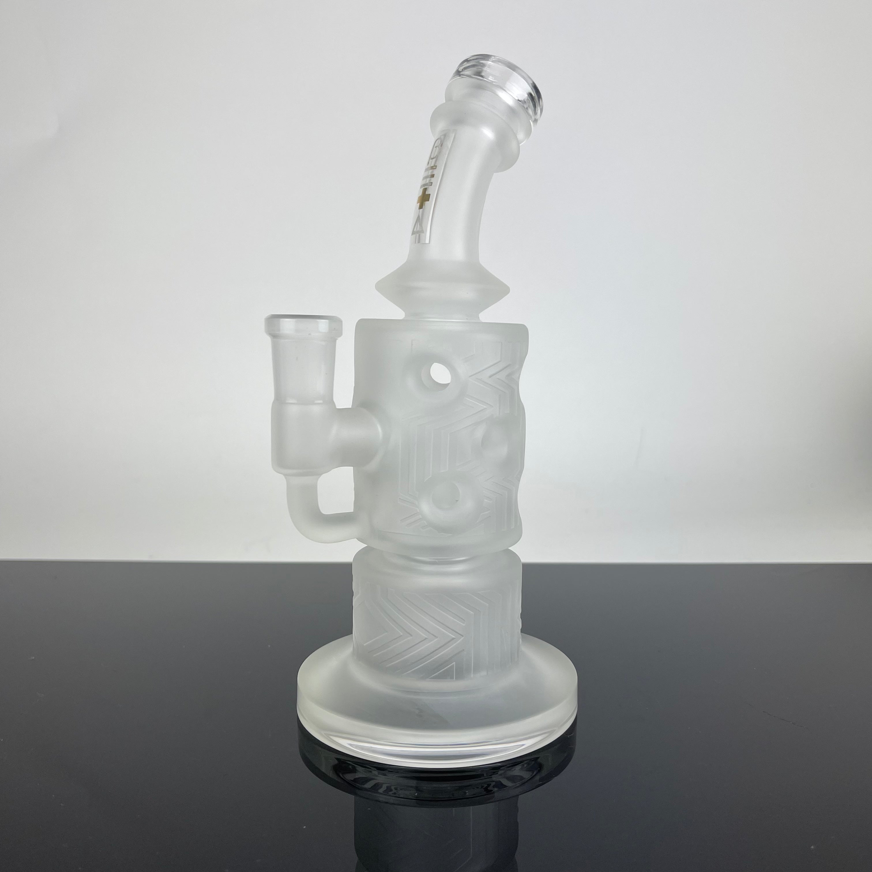 Beta Glass Labs Petra Custom Sandblasted #1 14mm Custom 1 of 1 - Discreet Smoker