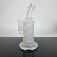 Beta Glass Labs Petra Custom Sandblasted #1 14mm Custom 1 of 1 - Discreet Smoker