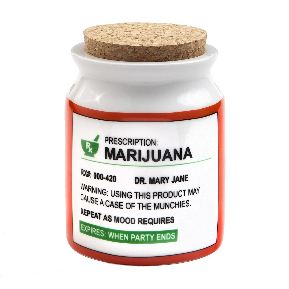 stash jar - prescription - large - from gifts by Fashioncraft® - Discreet Smoker
