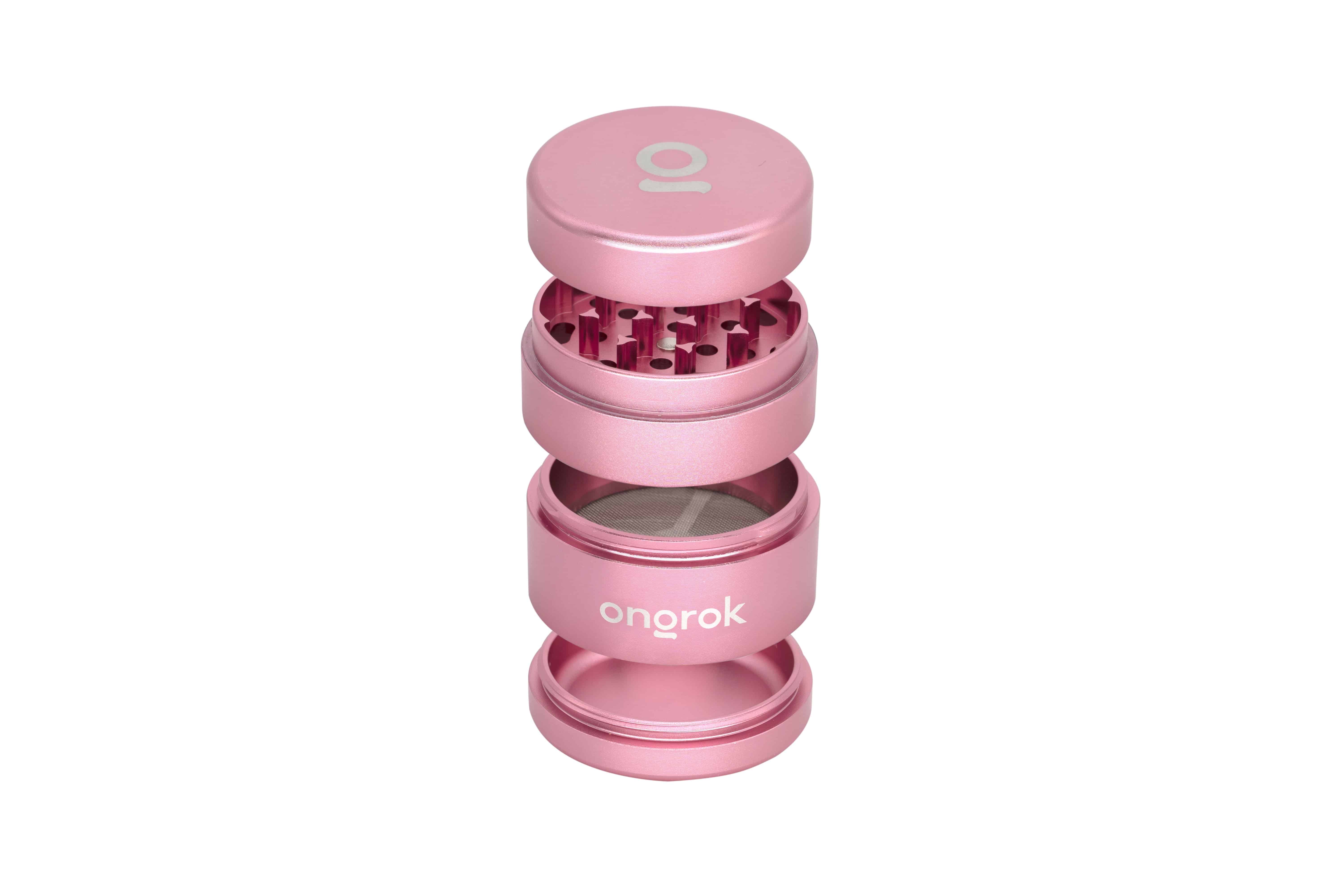 Ongrok Mini 4 Piece EZ Grinder (2.2 inch) - Discreet Smoker
