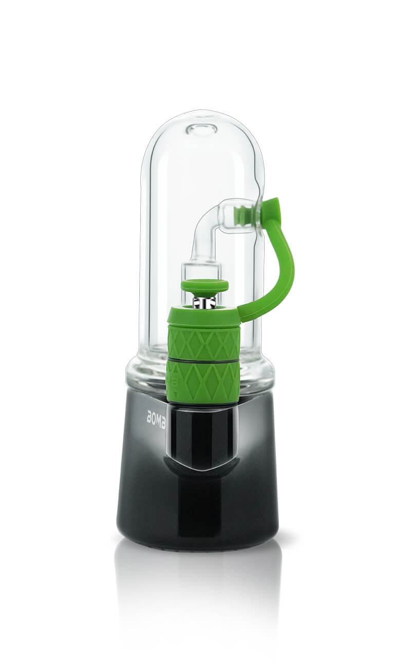 Bomb Erig Aerix - Portable Electric Dab Rig Black - Discreet Smoker