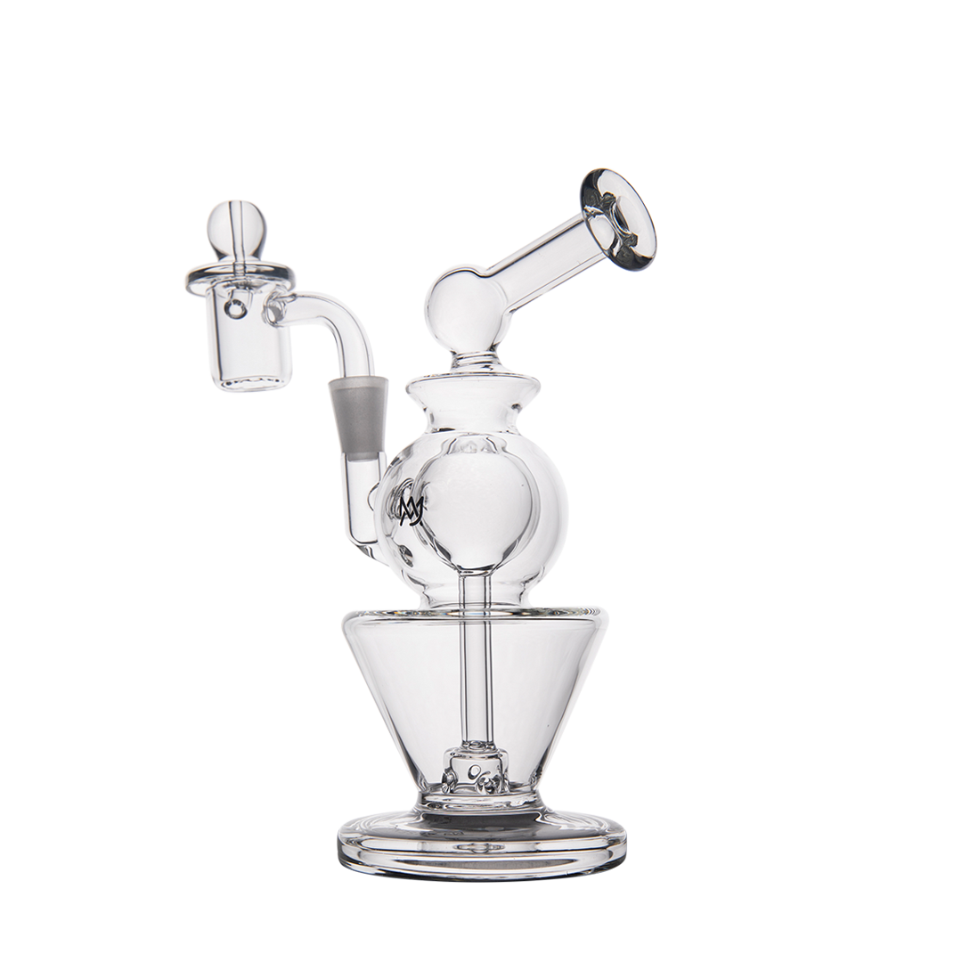 MJ Arsenal Gemini Mini Dab Rig - Discreet Smoker