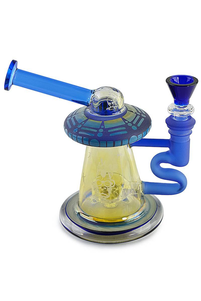 Space King Glass - 'Space Invasion' UFO Bong - Discreet Smoker