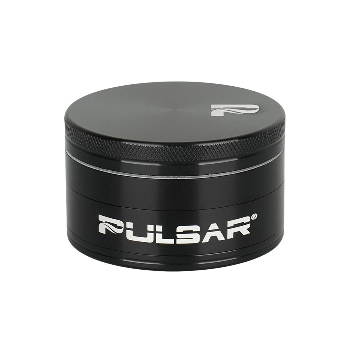 Pulsar Solid Top Aluminum Grinder-GR760- 4pc / 2.5" - Discreet Smoker
