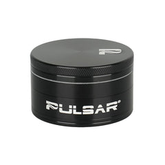 Pulsar Solid Top Aluminum Grinder-GR760- 4pc / 2.5" - Discreet Smoker