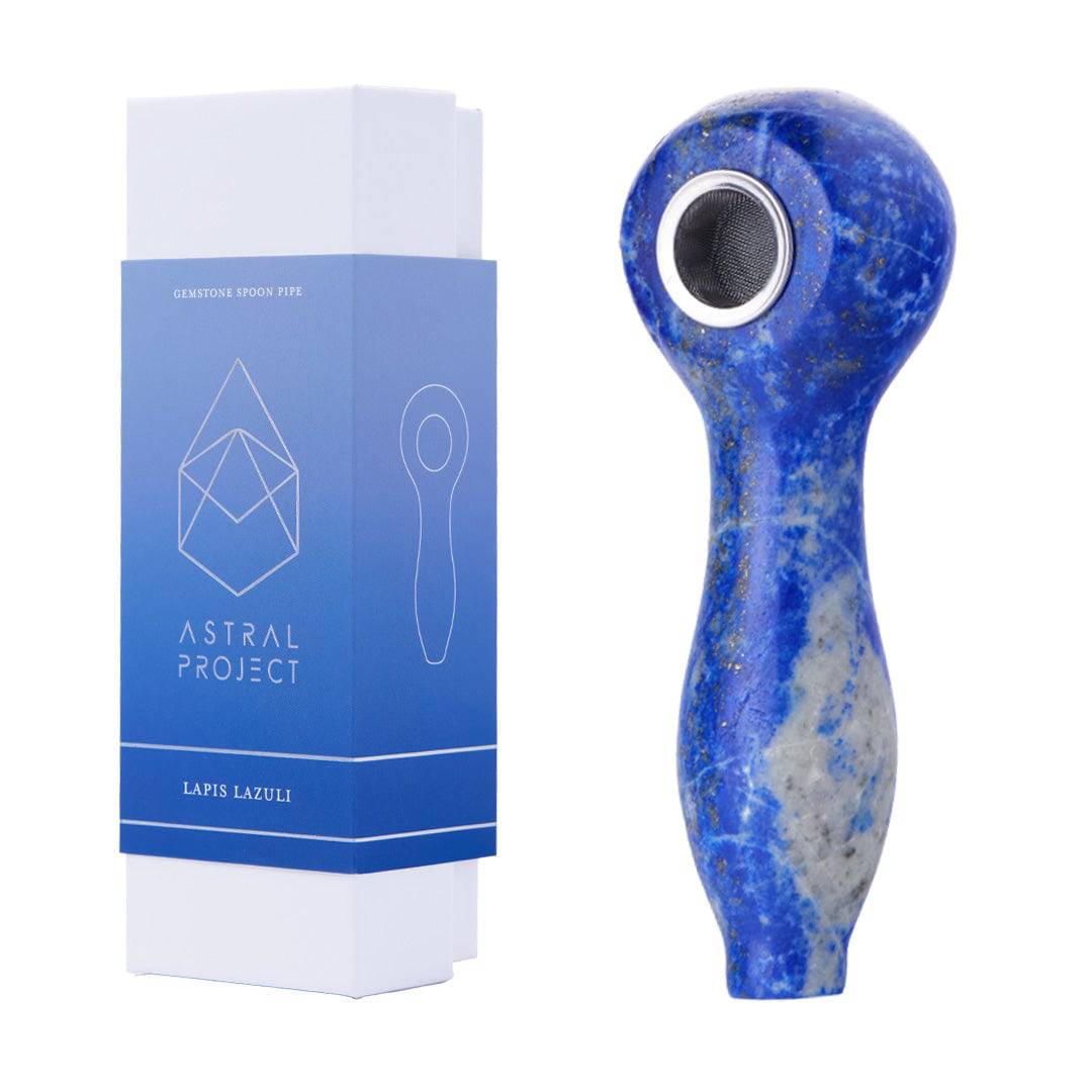 Astral Gemstone Spoon Pipes - Discreet Smoker
