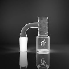 HONEY CHAMBER WHIRLWIND QUARTZ BANGER - 90° DEGREE | YL - Discreet Smoker