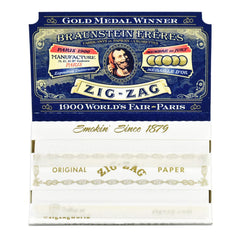 Zig Zag White Single Wide Rolling Papers - Discreet Smoker