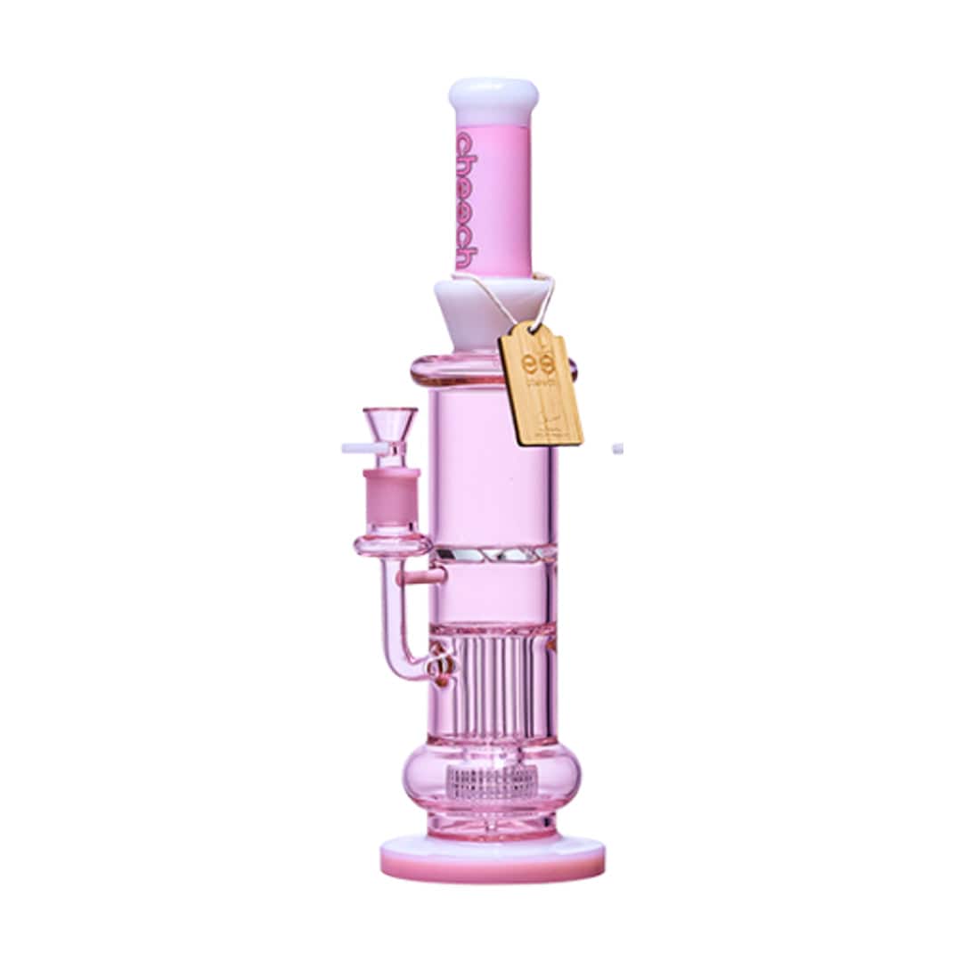 Cheech Glass 15" Enter The Showerhead Water Pipe - Discreet Smoker