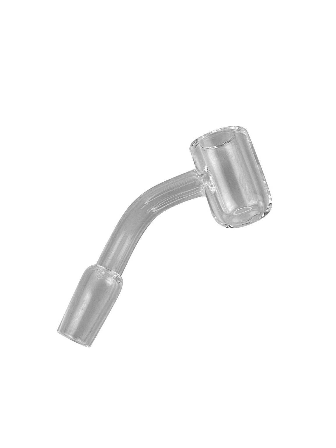 Flat Top Quartz Banger Male Joint Nail - 14mm & 45 Degree - Discreet Smoker