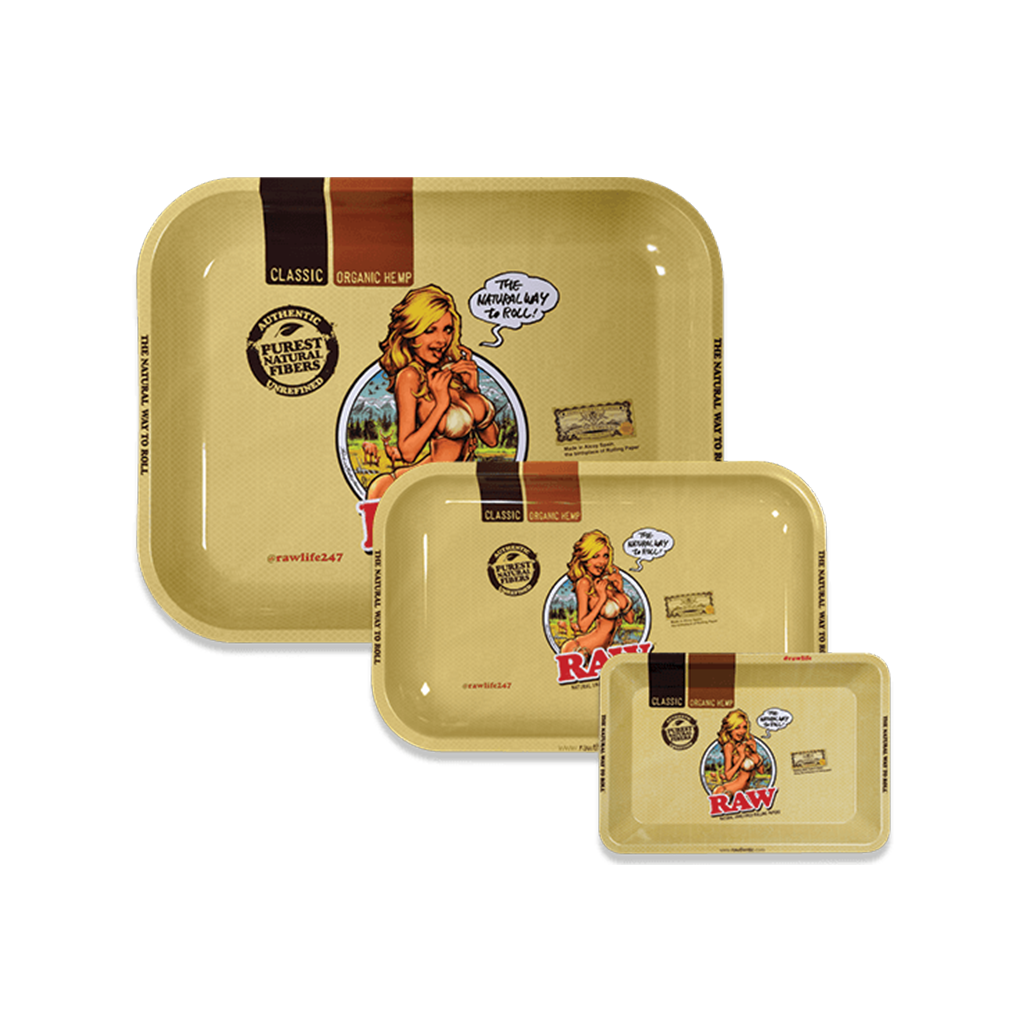 RAW Rolling Trays - Discreet Smoker