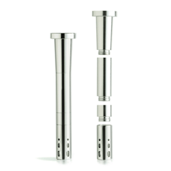 Chill - Unbreakable Aluminum Downstem - Sliver - Discreet Smoker