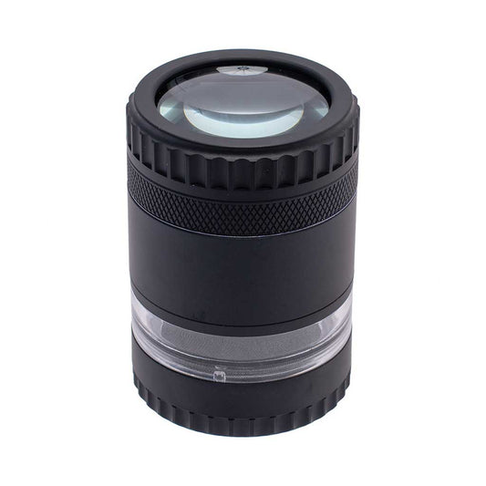 GRINDER WITH MAGNIFYING LID - Discreet Smoker