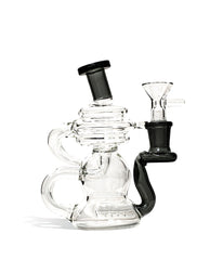 6 Inch Recycler Water pipe with Colored Mouthpiece - Discreet Smoker
