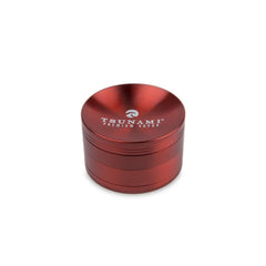 Tsunami Sunken Top 63mm 4-Piece Grinder Gunmetal - Discreet Smoker