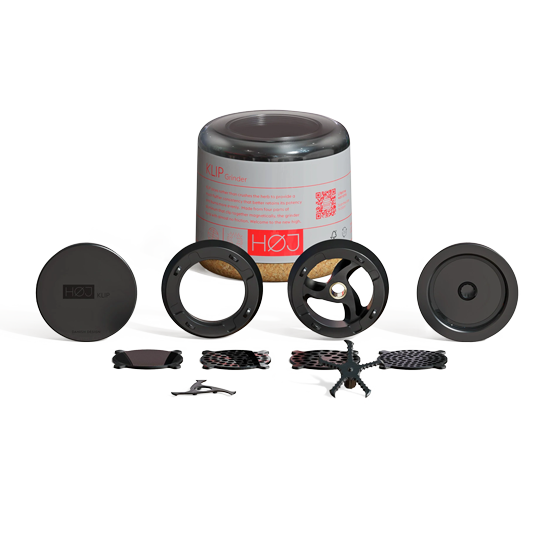 HOJ KLIP Grinder (Slicer) - Discreet Smoker