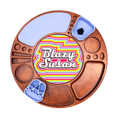 Blazy Susan Spinning Rolling Trays - Discreet Smoker