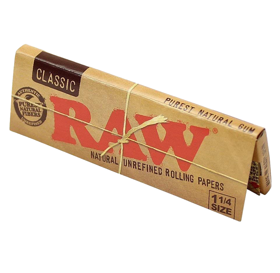 RAW Classic 1 1/4 Rolling Papers (Pack of 6) - Discreet Smoker