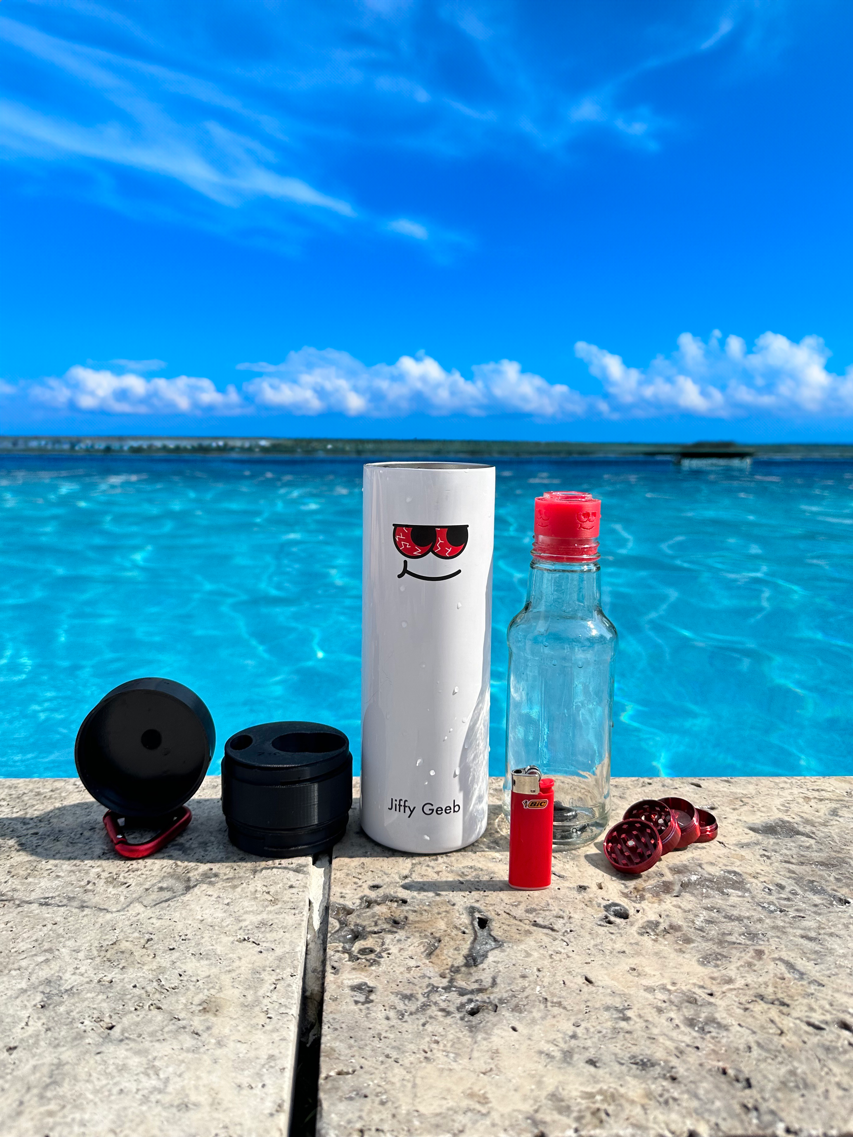 Jiffy Geeb Gravity Bong - Discreet Smoker