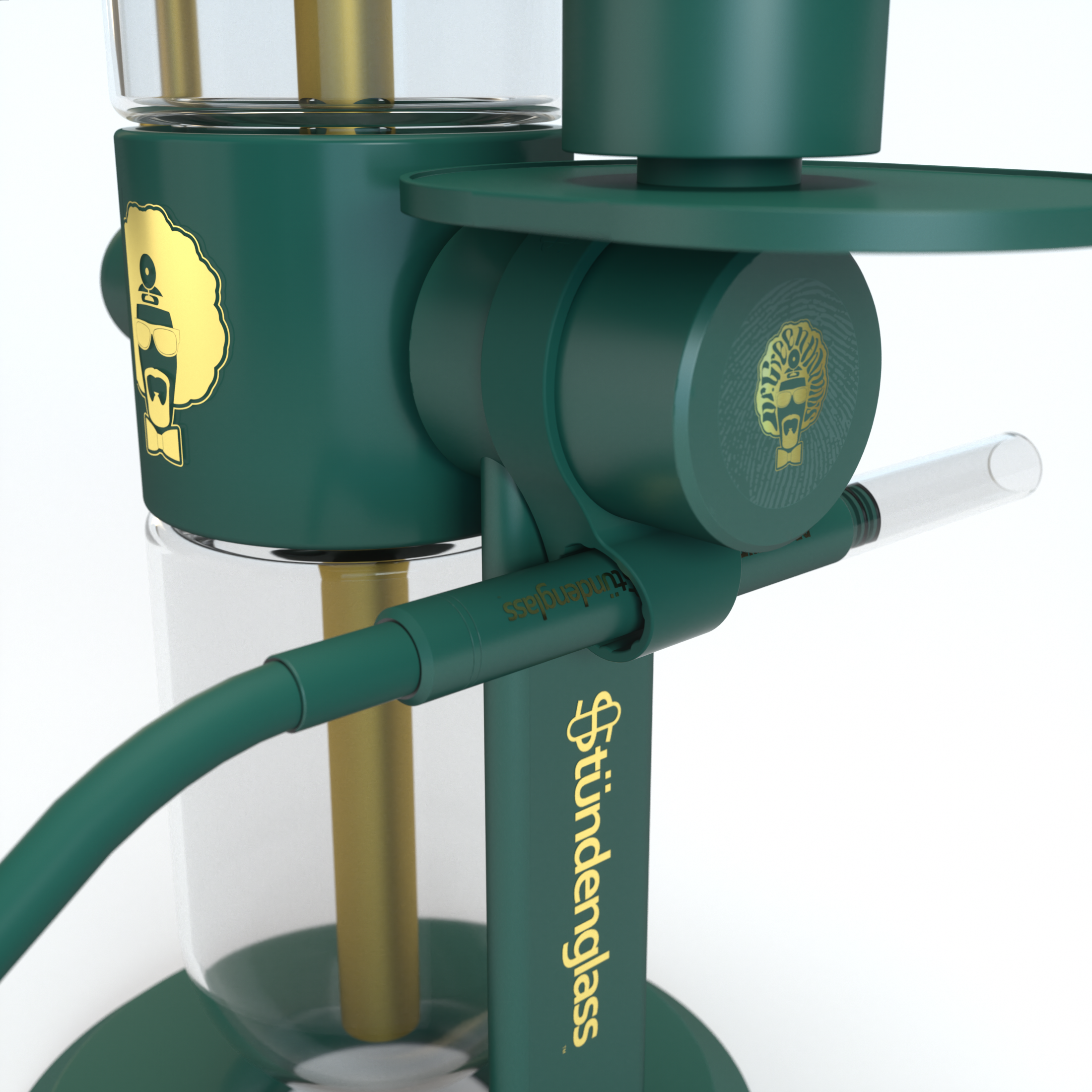 Stündenglass Hose Clip - Green - Discreet Smoker