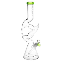 Pulsar Raptor Claw Glass Beaker Water Pipe | 15.5" | 14mm F - Discreet Smoker