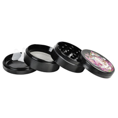 Pulsar Artist Series Metal Grinder | Courtney Hannen MrOw - Discreet Smoker