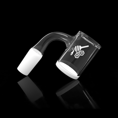 HONEY & MILK BEVEL QUARTZ BANGER- 90° DEGREE | BL - Discreet Smoker