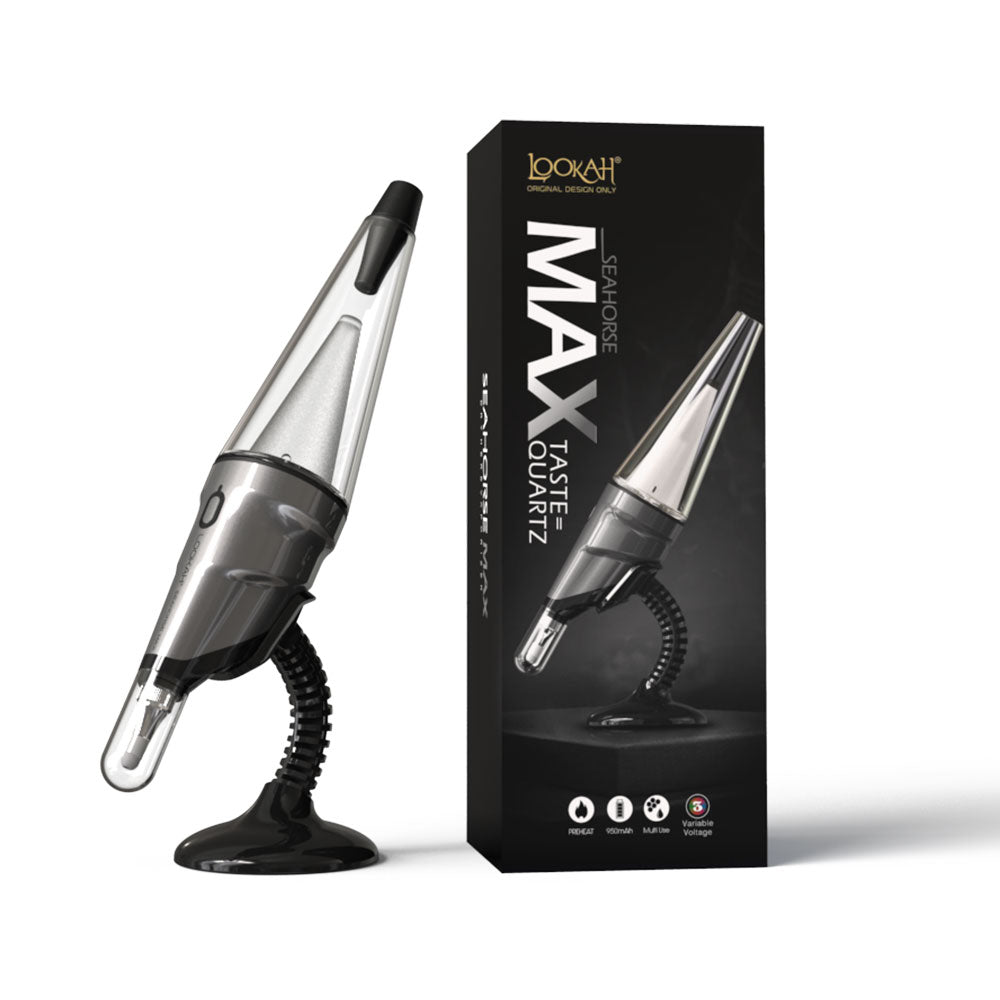 Lookah Seahorse Max Electric Dab Pen w/ Perc - Discreet Smoker